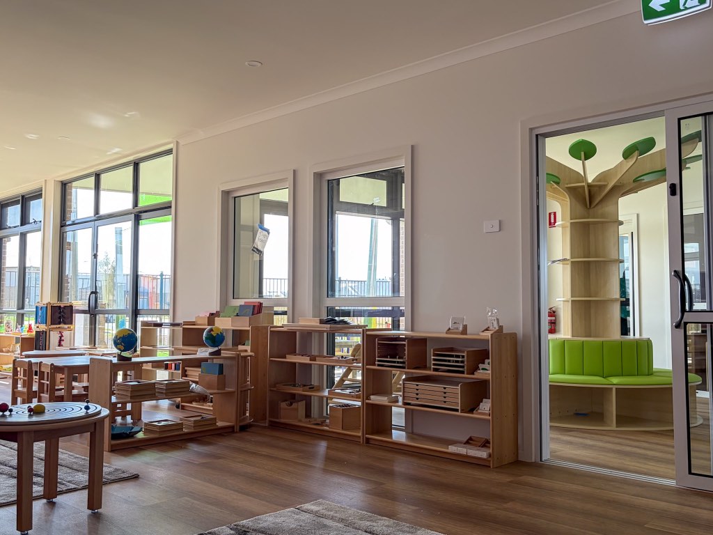 4-year-old Kindergarten room at Billy-beet Montessori Wyndham Vale