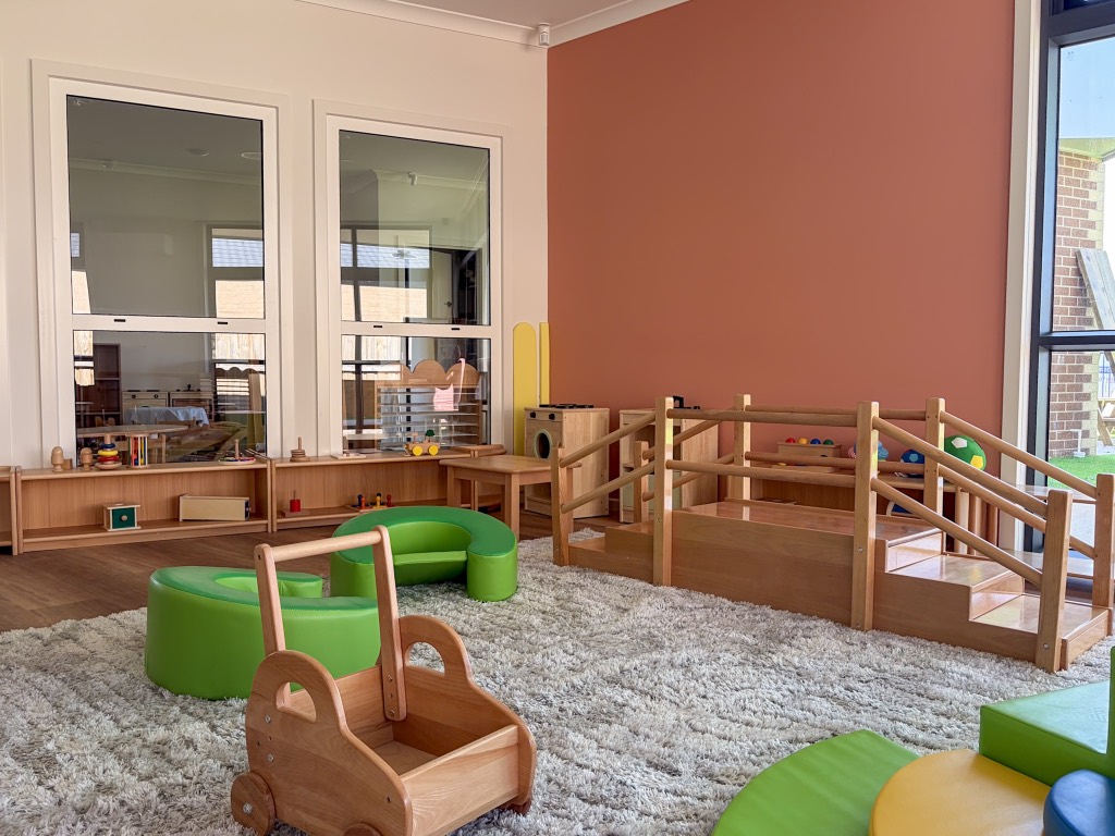 Waddlers room at Billy-beet Montessori Wyndham Vale
