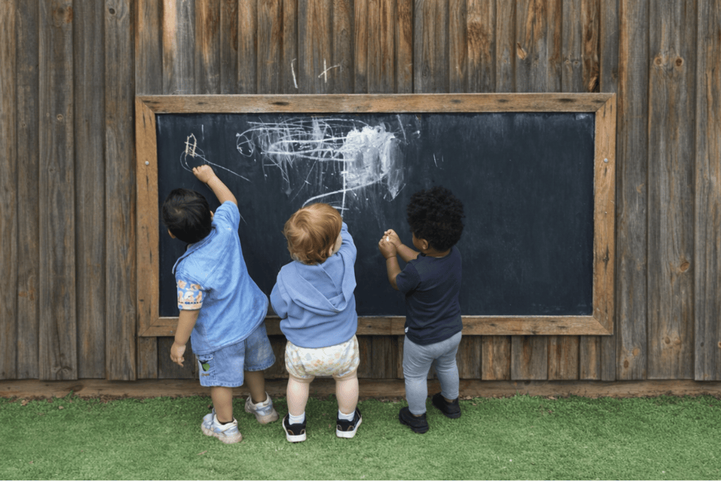 1024x683px melton infant program website extend melton infant drawing on blackboard outdoors childcare and kindergarten