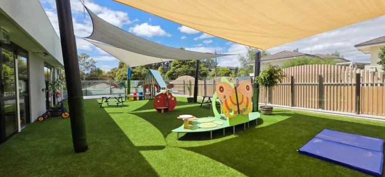 Outdoor play area at Billy-beet Templestowe Lower